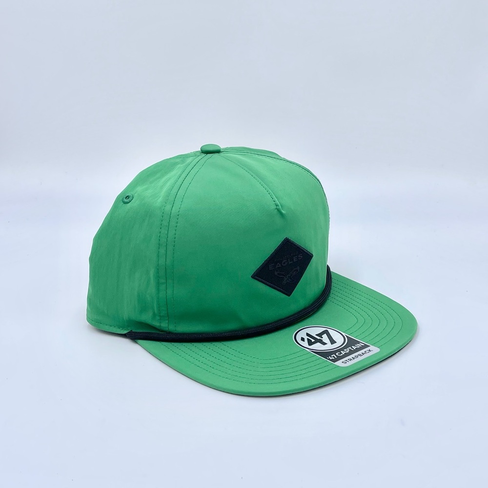 NEW 47 NFL Philadelphia Eagles Captain Breakwater Nylon StrapBack Hat Adult OSFM